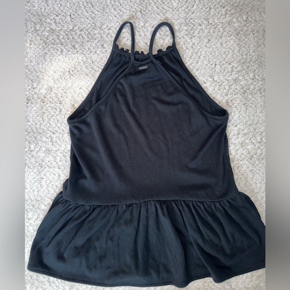 Volcom- Ruffled Rider, High Neck Top with Racer Back - Picture 4 of 10